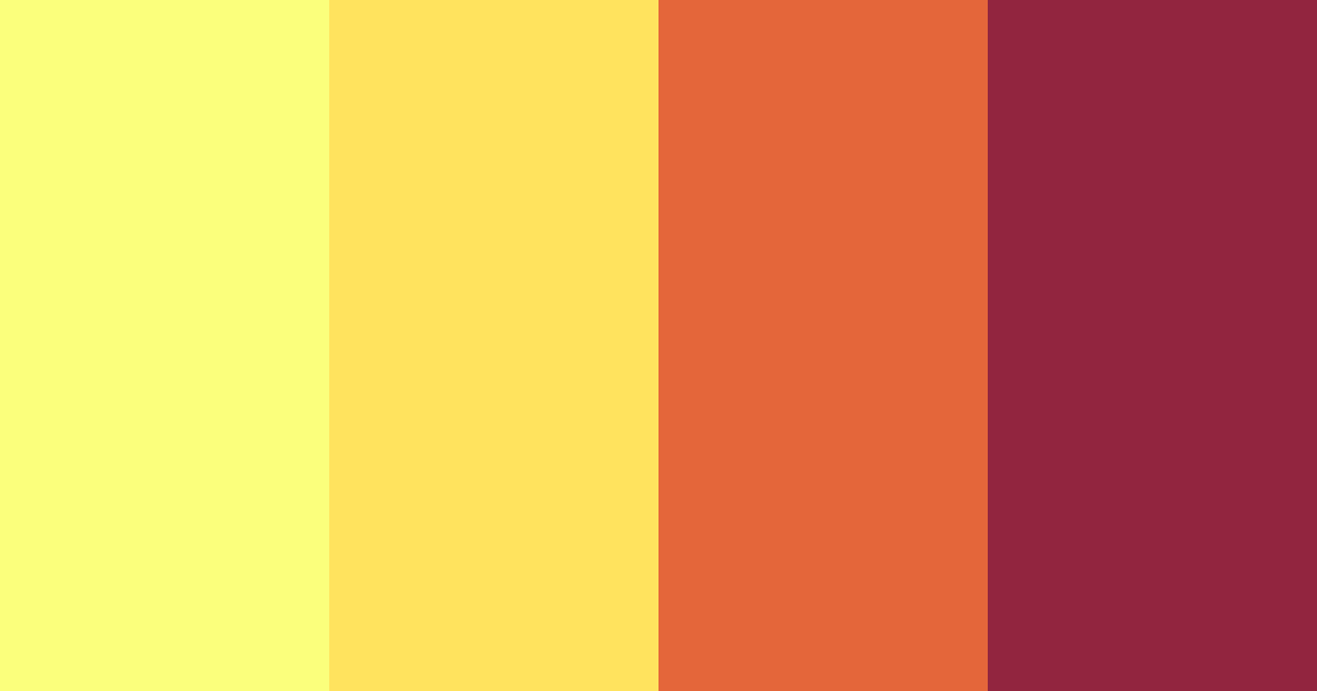 Download sunset ombre color palette PNG image (landscape)