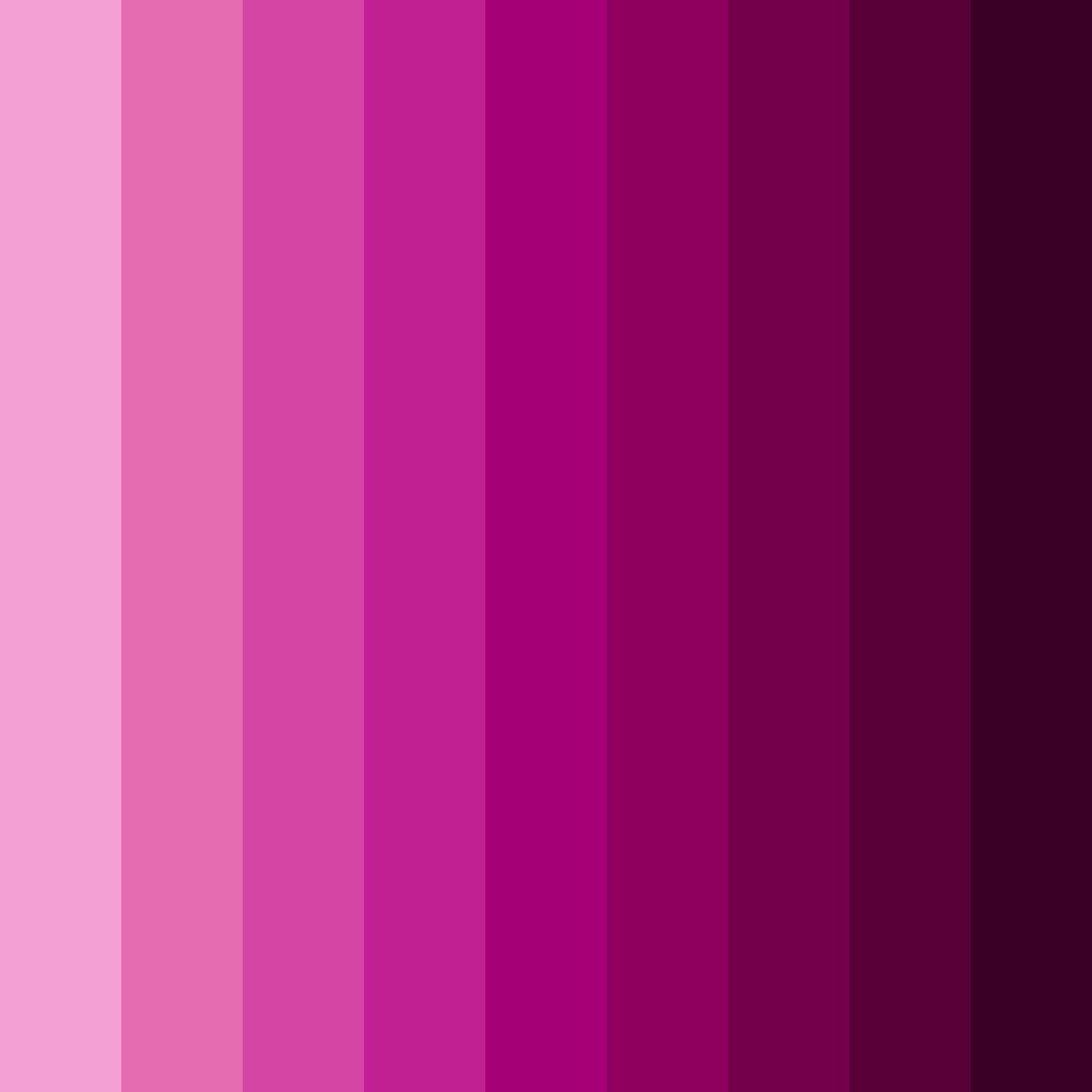 Download blooming fuchsia color palette PNG image (square)