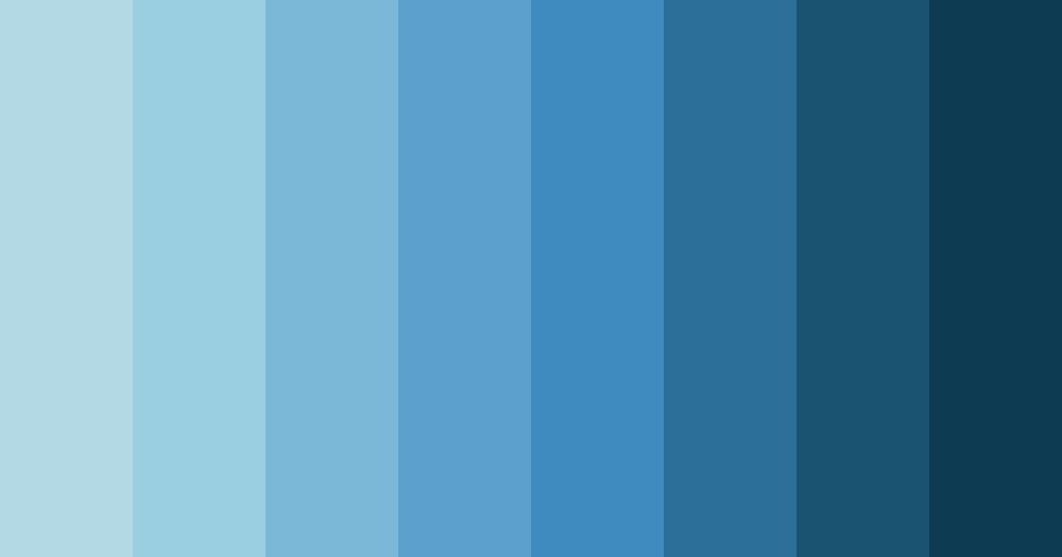 Download serene ocean breeze color palette PNG image (landscape)