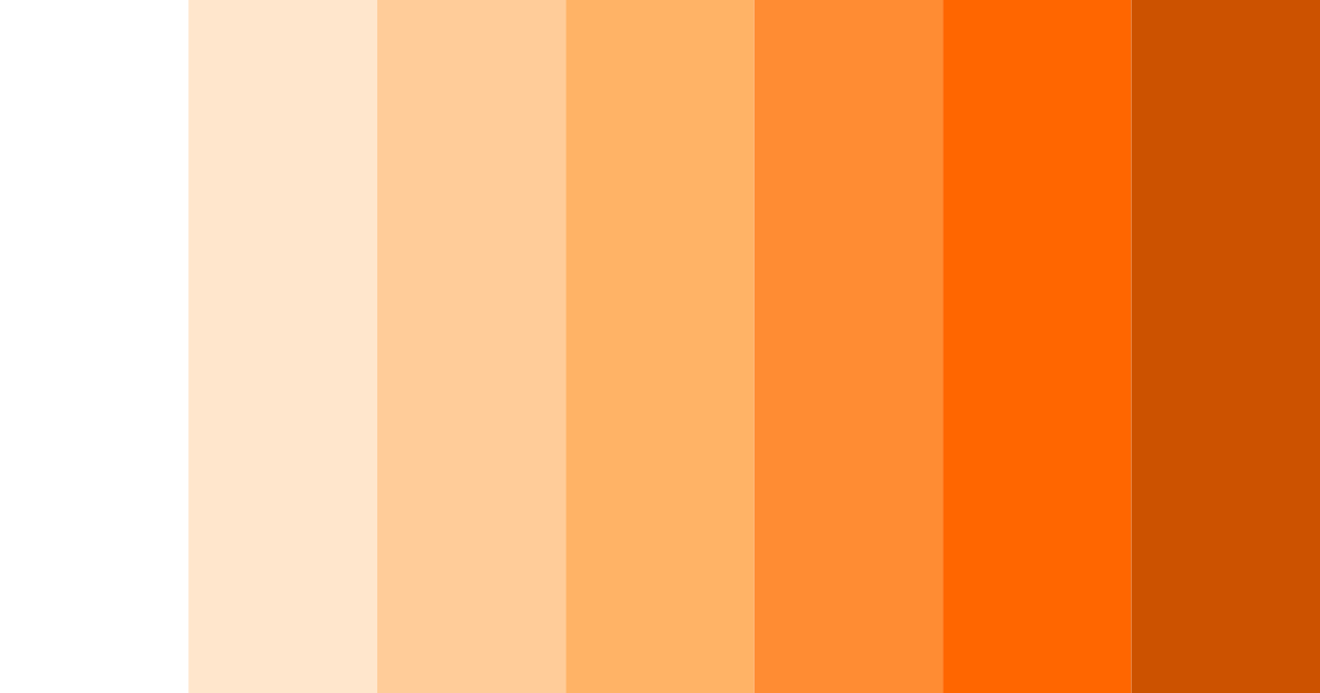 Download light orange color palette PNG image (landscape)