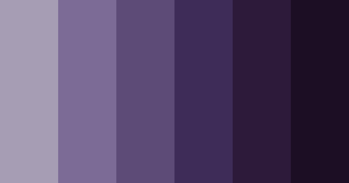 Download purple shadows color palette PNG image (landscape)