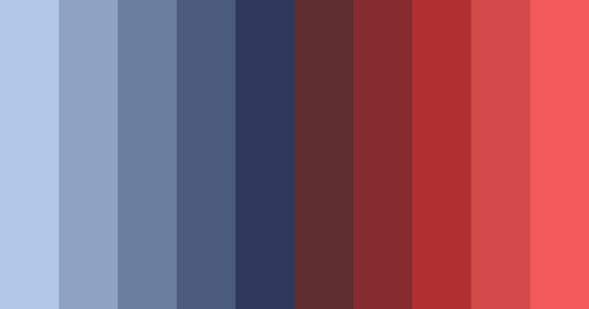 Download twilight embers color palette PNG image (landscape)