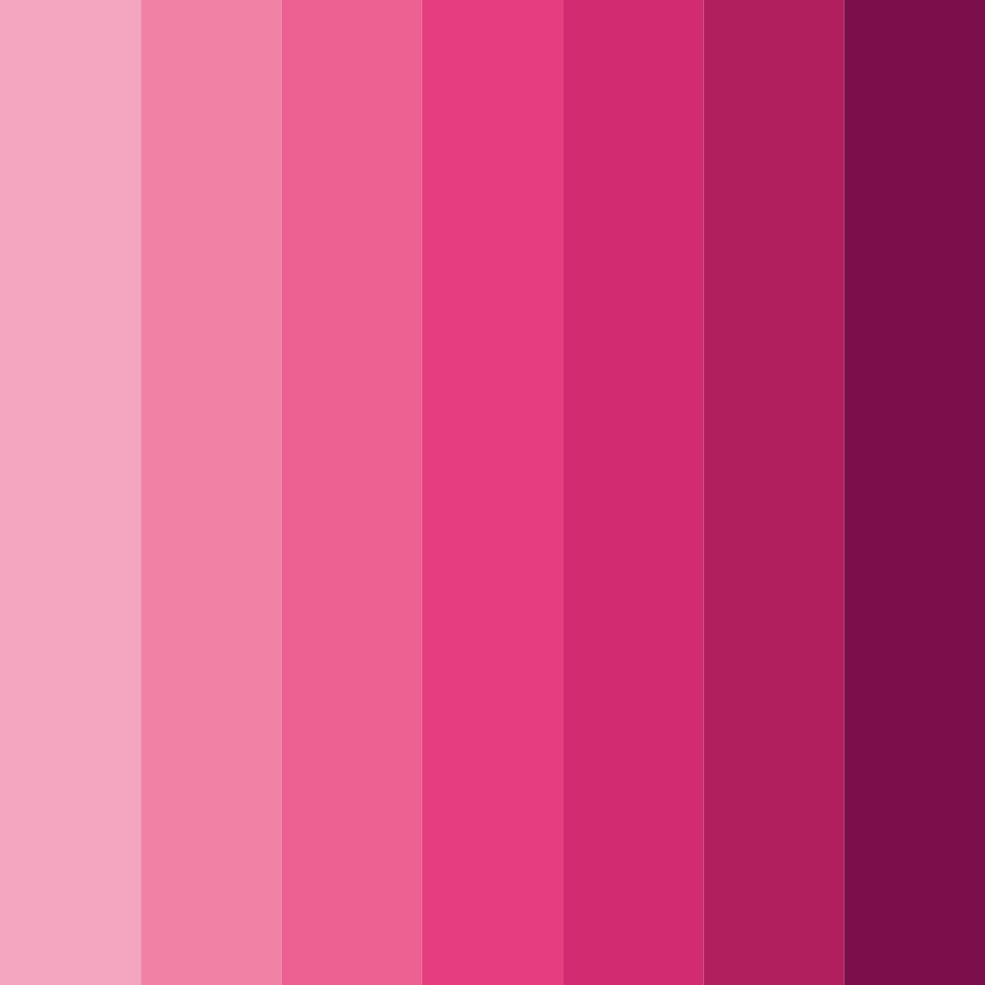 Download blushing boudoir color palette PNG image (square)