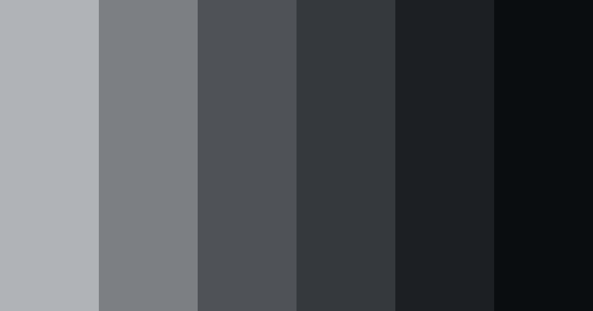 Download dark anthrazit color palette PNG image (landscape)