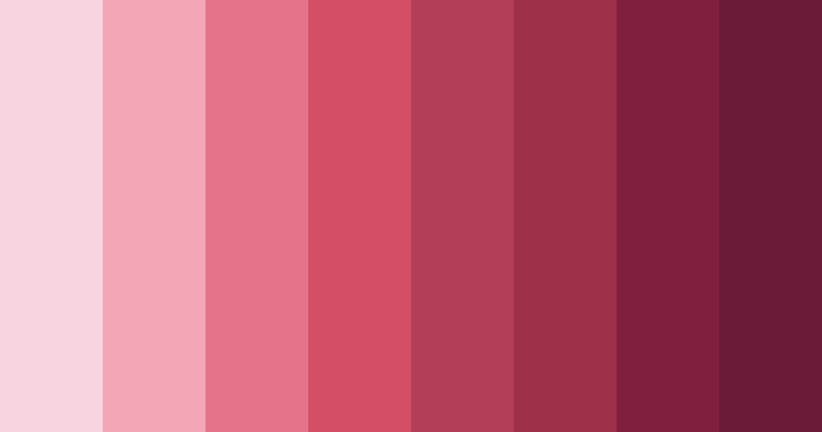 Download icy pink shades color palette PNG image (landscape)