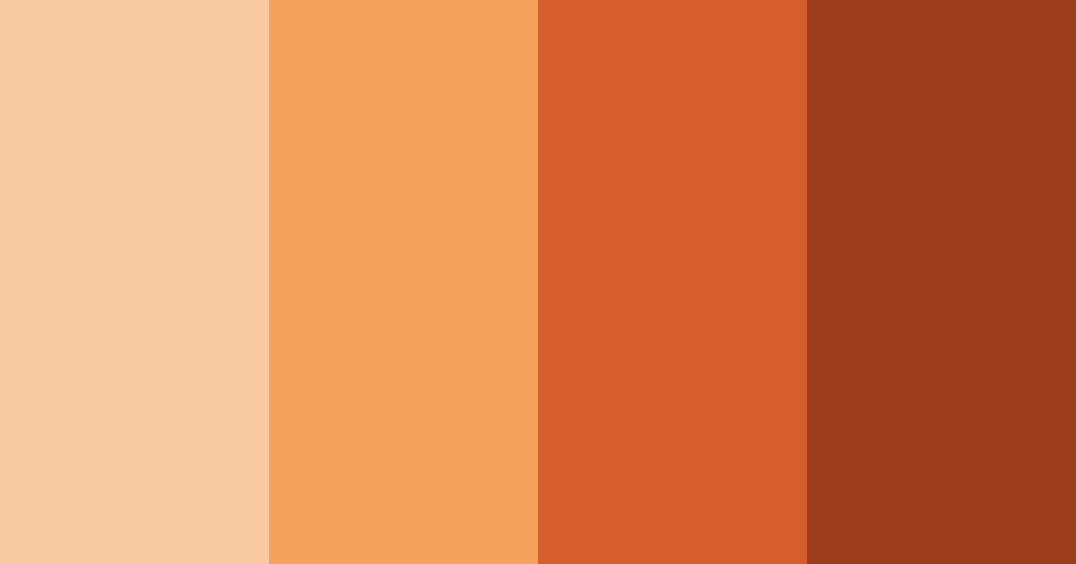 Download sunset ember color palette PNG image (landscape)