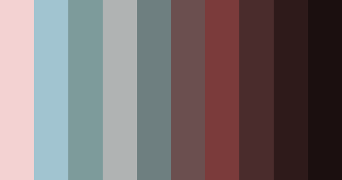 Download burgundy dreams color palette PNG image (landscape)