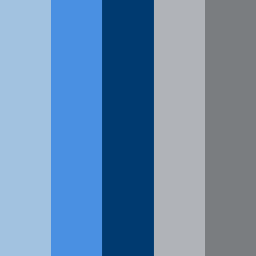Download azure mist harmony color palette PNG image (square)