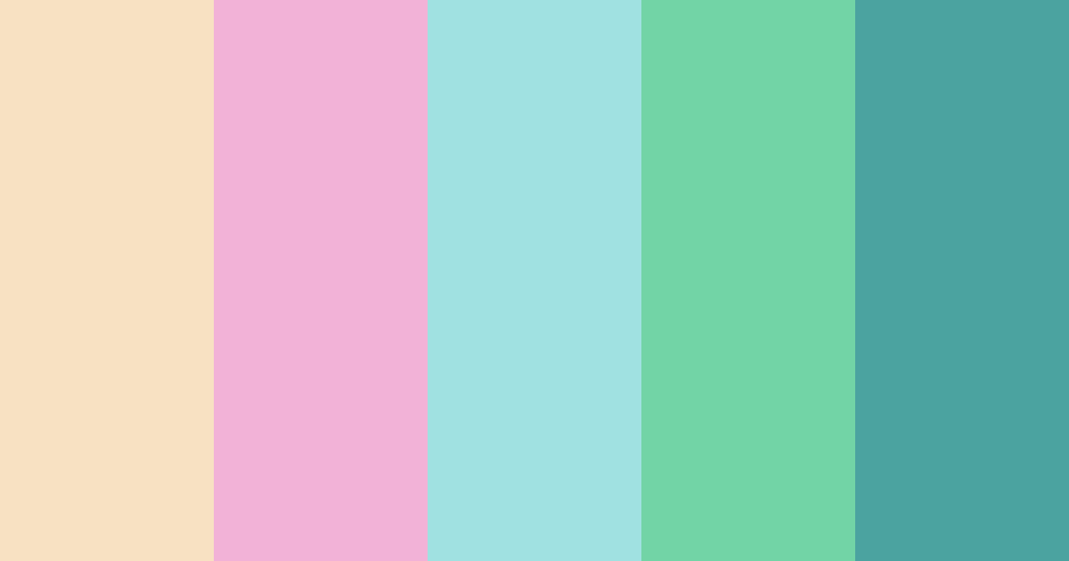 Download blossom serenade color palette PNG image (landscape)