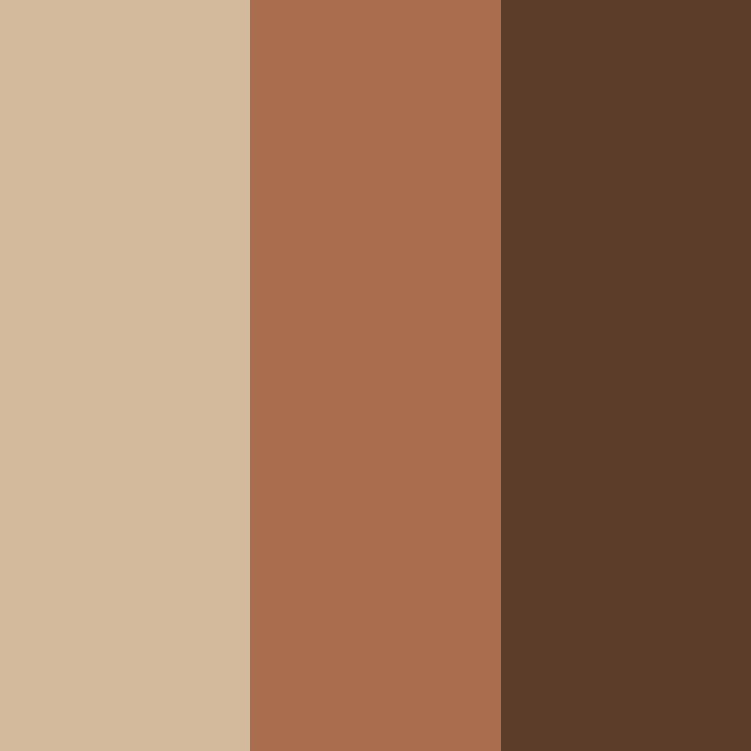 Download earthy elegance color palette PNG image (square)