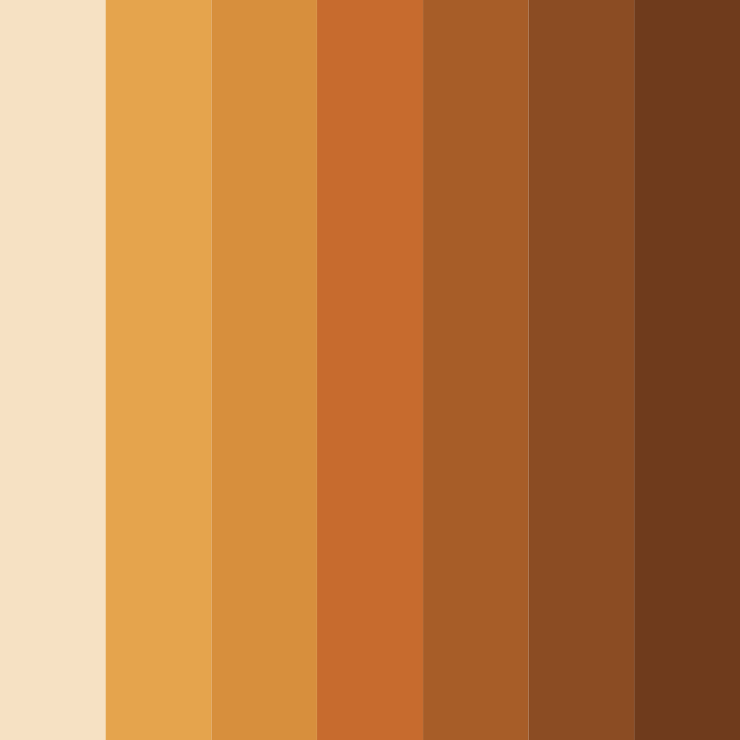 Download harvest ember color palette PNG image (square)