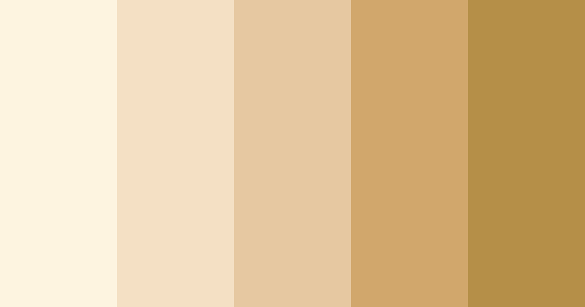 Download creamy dune serenade color palette PNG image (landscape)