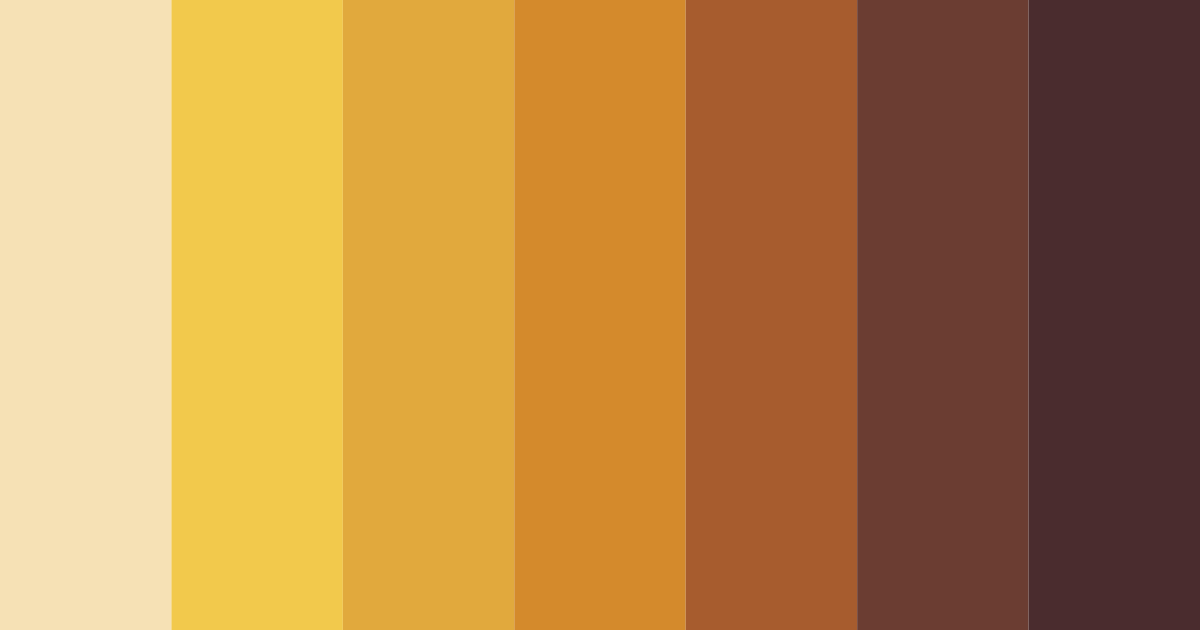 Download empowered elegance color palette PNG image (landscape)