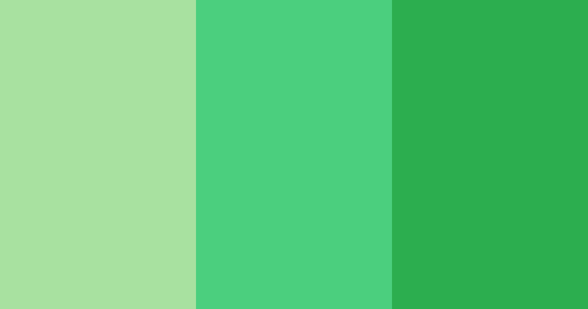 Download emerald whisper color palette PNG image (landscape)