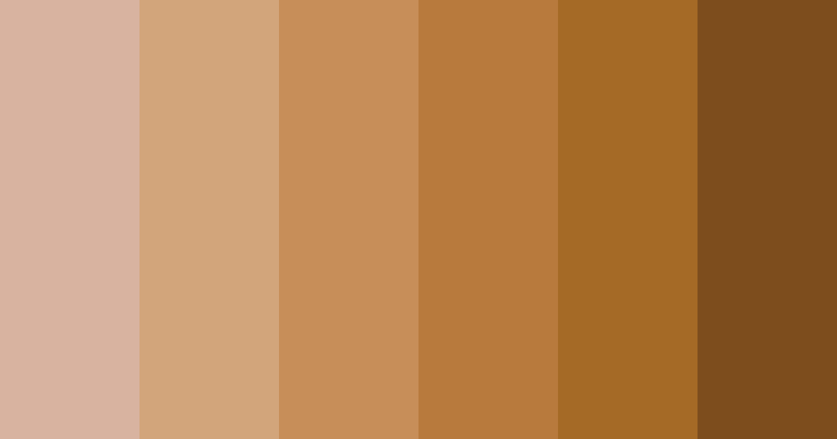 Download brown elegance color palette PNG image (landscape)
