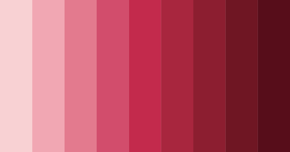 Download blushing cascade color palette PNG image (landscape)