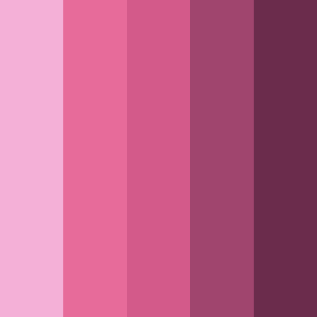 Download fuchsia flourish color palette PNG image (square)