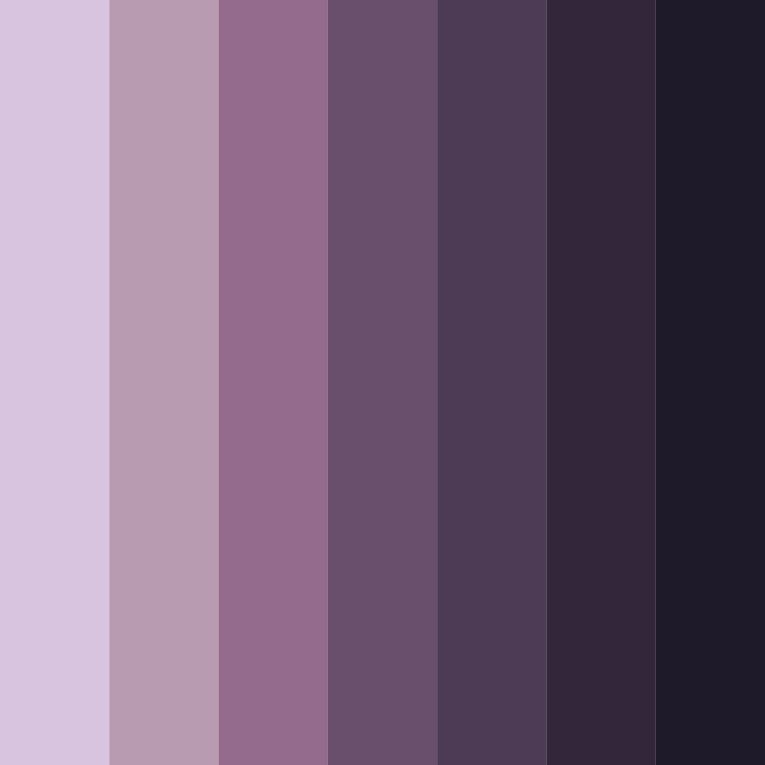 Download dusky thicket color palette PNG image (square)
