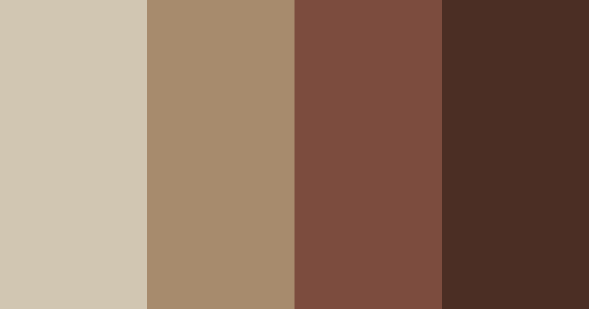 Download rustic reverence color palette PNG image (landscape)