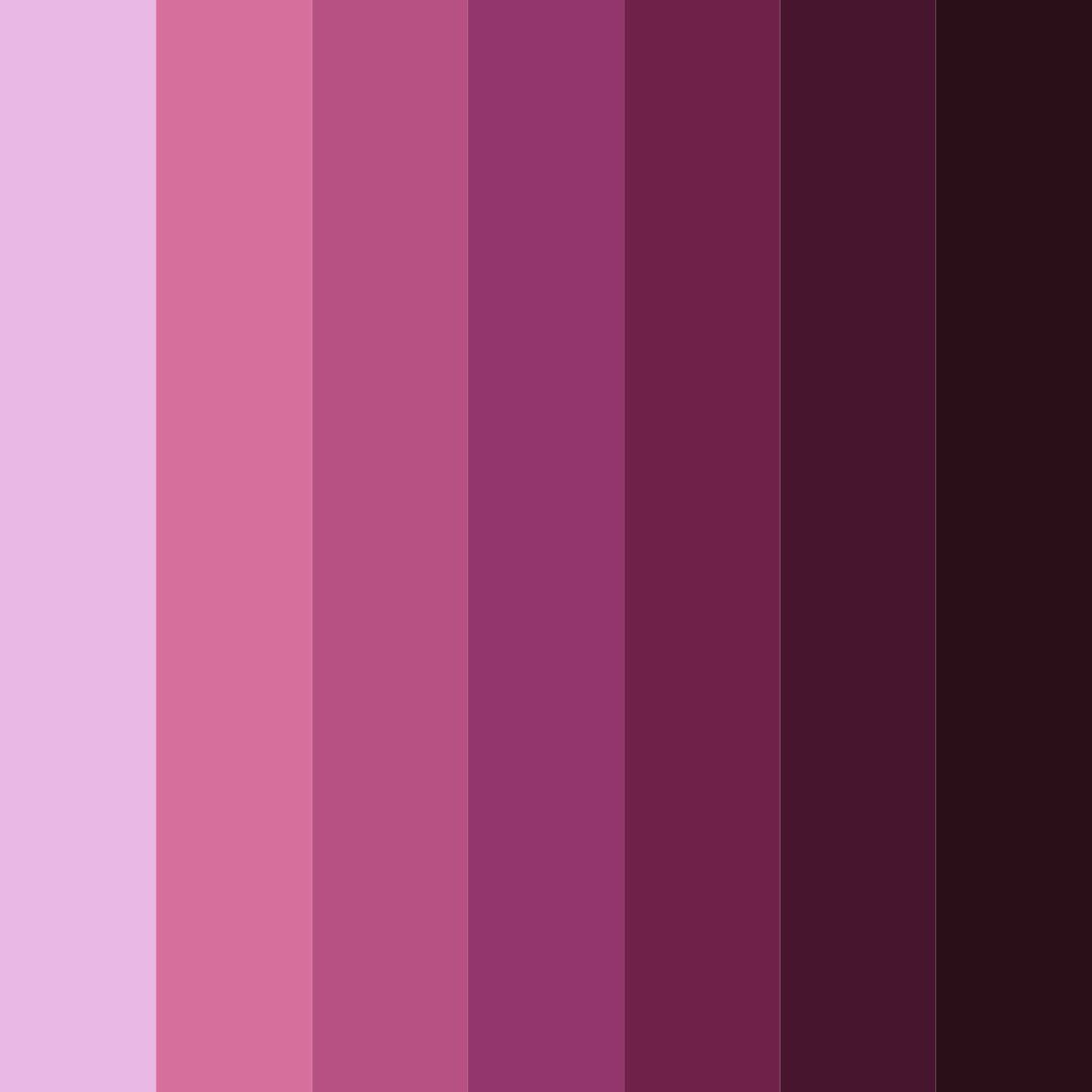 Download deep roxo color palette PNG image (square)