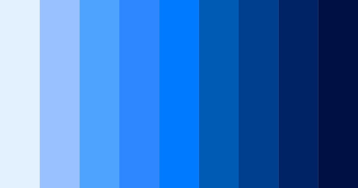 Download blue gaming color palette PNG image (landscape)