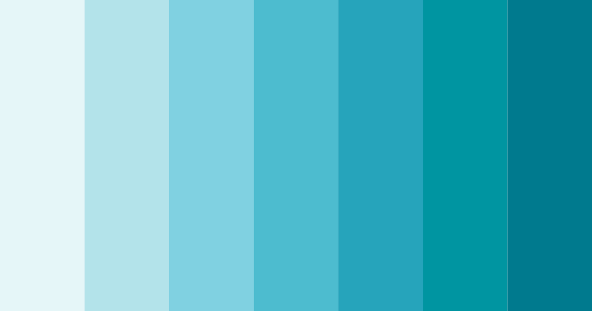 Download ocean breeze color palette PNG image (landscape)