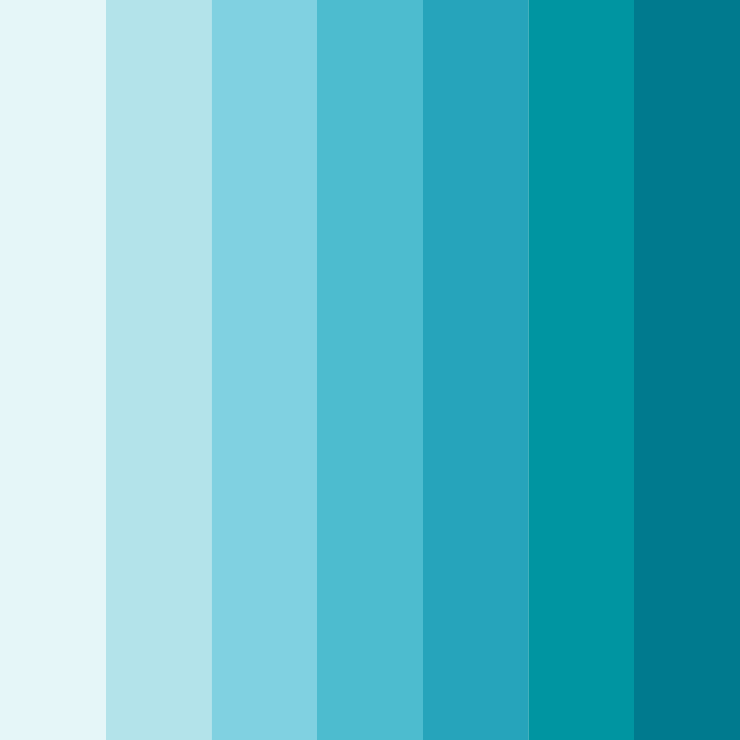 Download ocean breeze color palette PNG image (square)