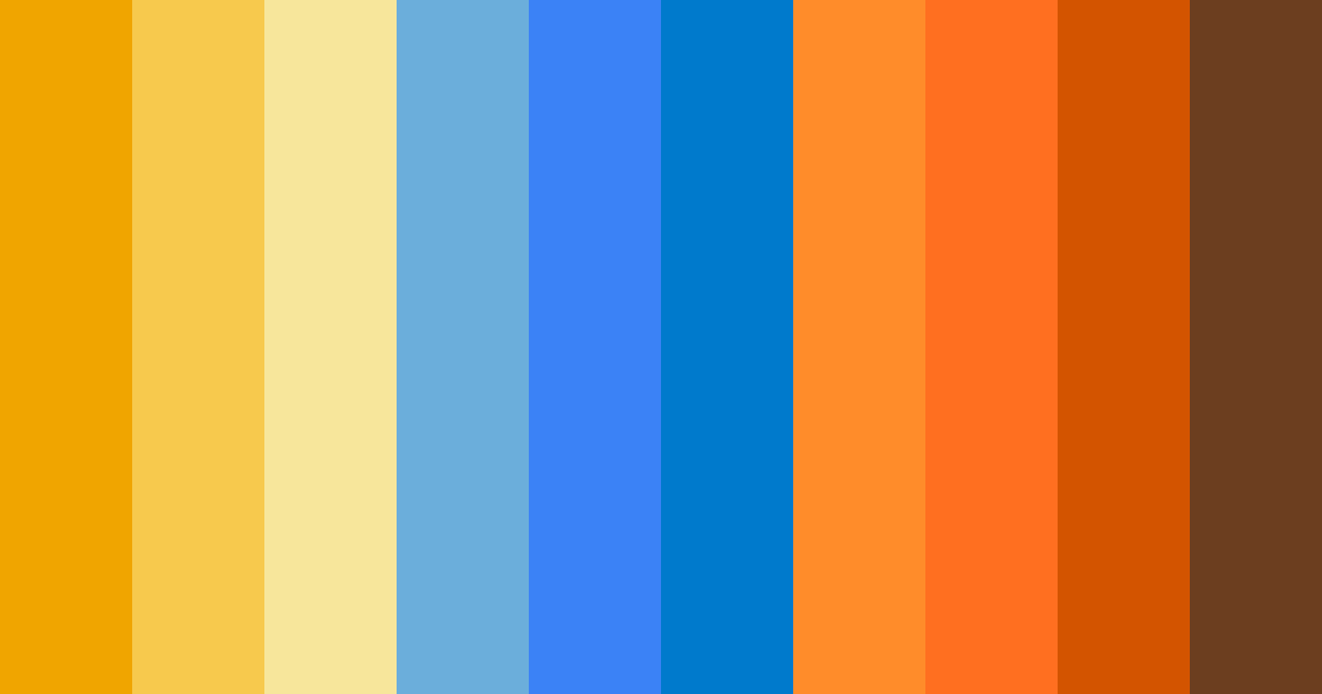 Download sunset splash color palette PNG image (landscape)