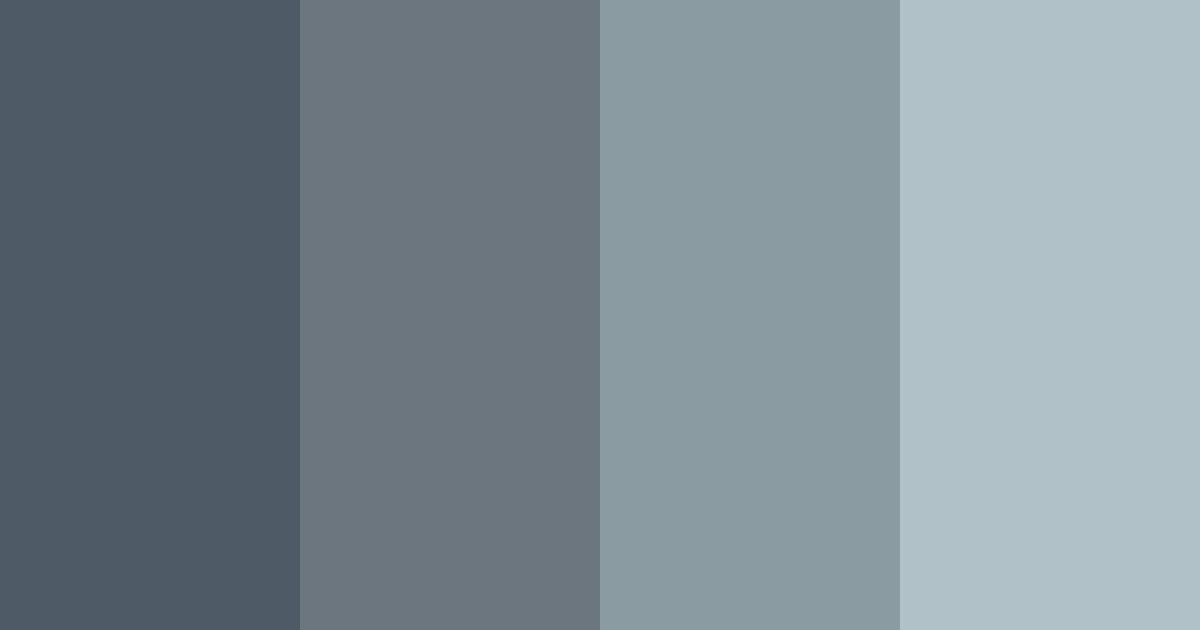 Download dark blue color palette PNG image (landscape)