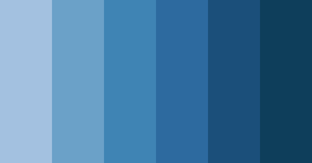 Download azure tranquility color palette PNG image (landscape)