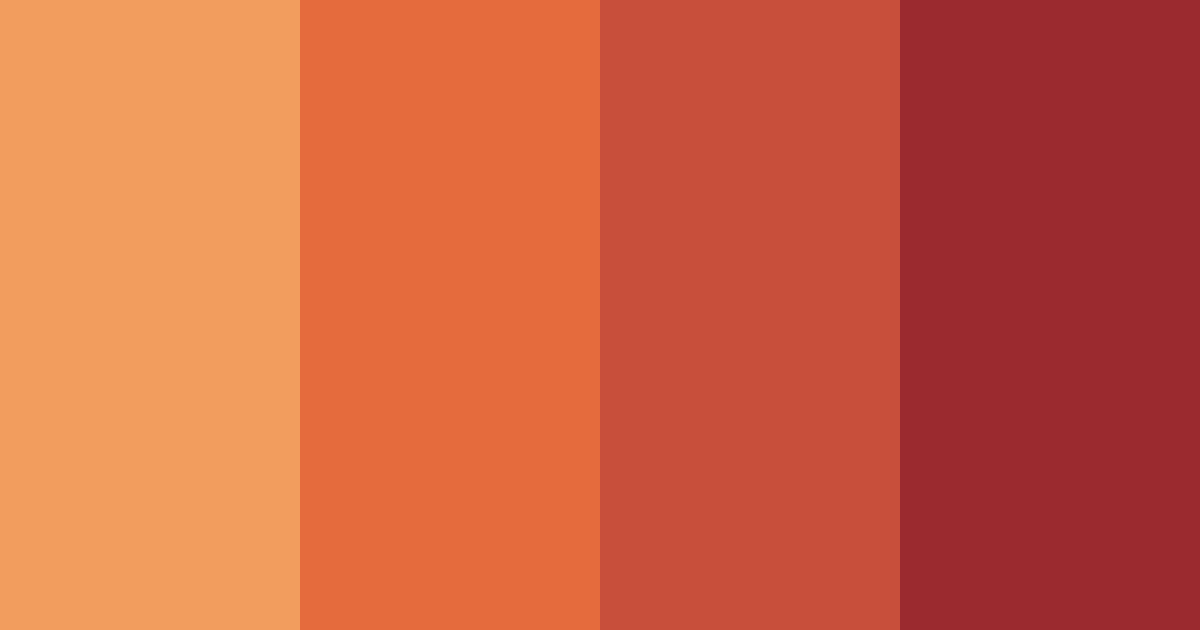 Download terra cotta sunset color palette PNG image (landscape)