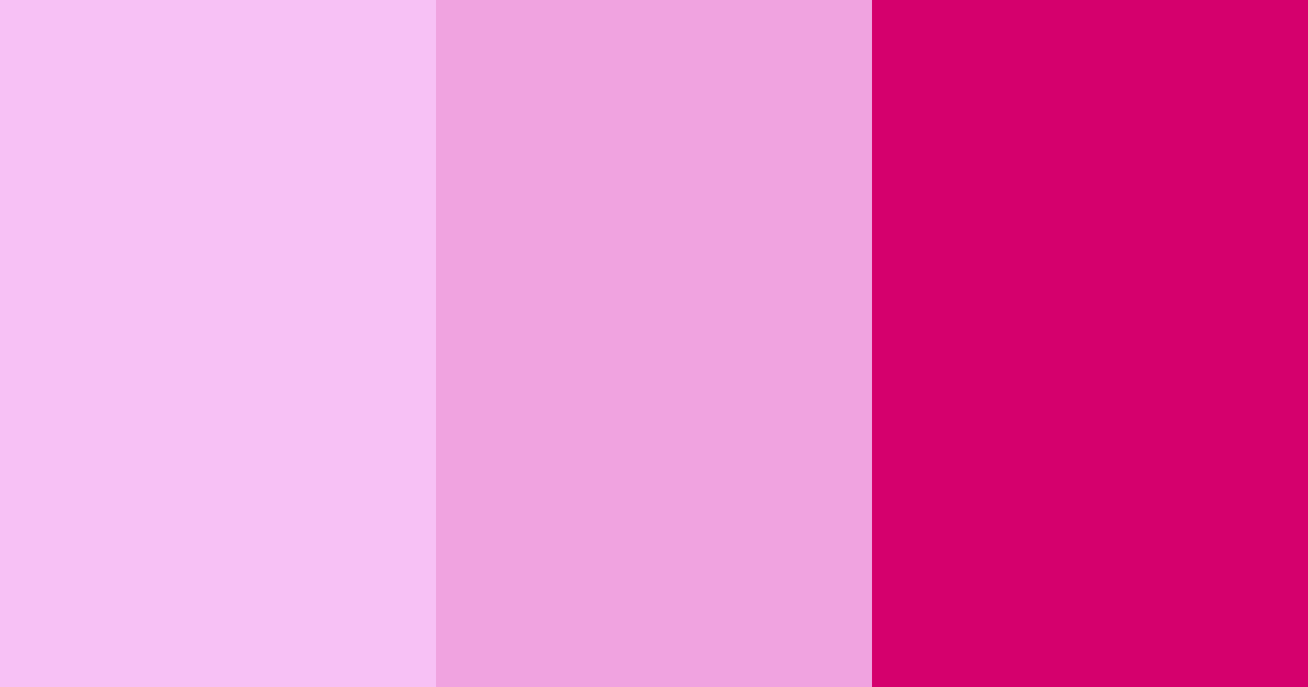 Download pink rainbow color palette PNG image (landscape)