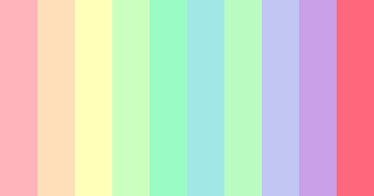 Download pastel prism color palette PNG image (landscape)
