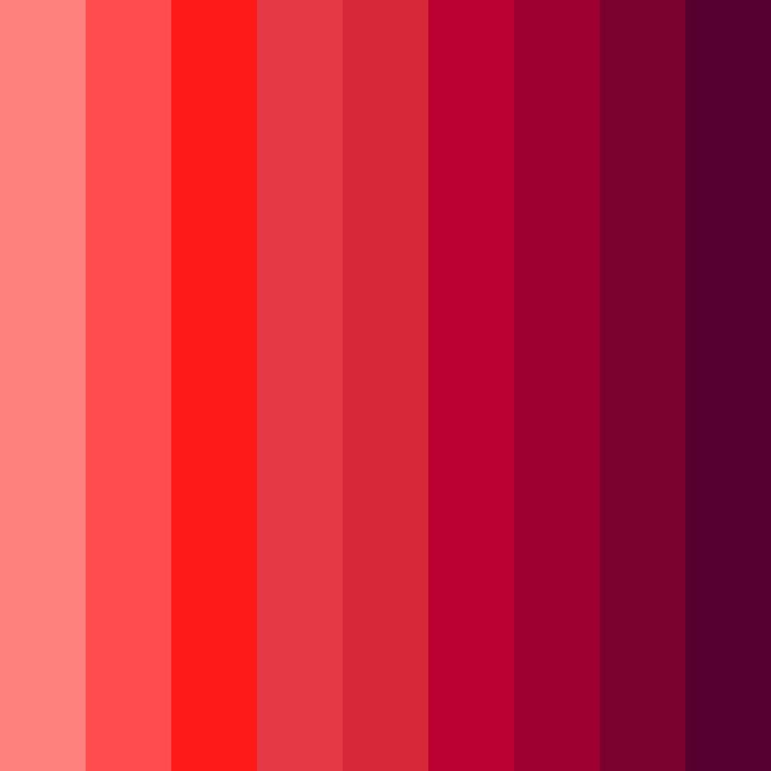 Download crimson harvest color palette PNG image (square)