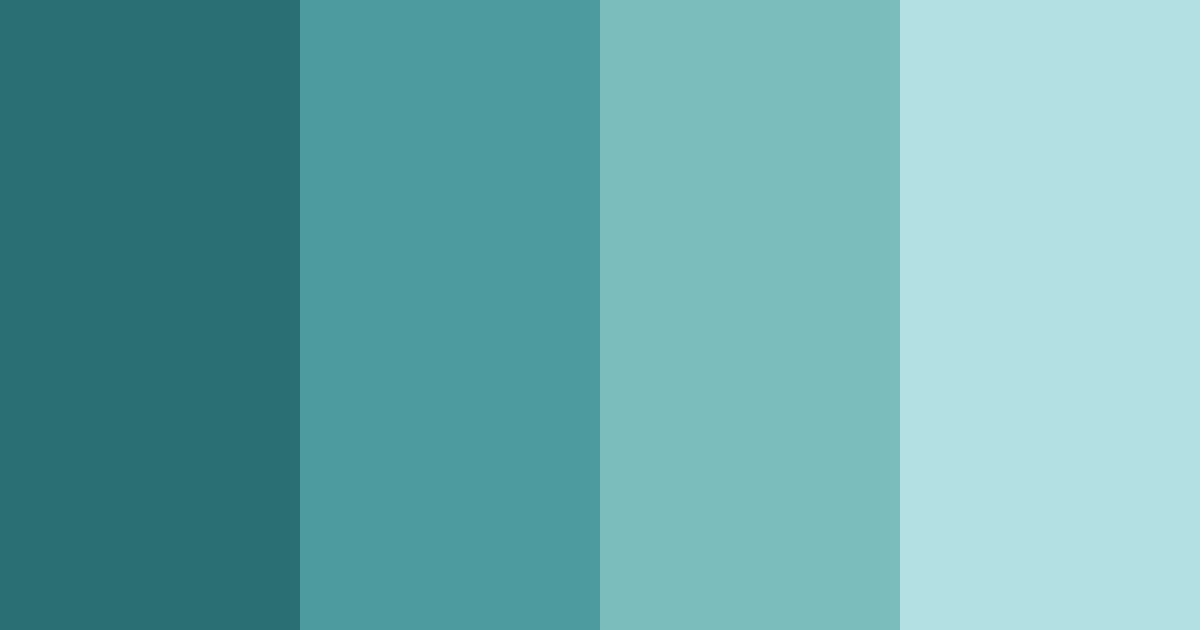 Download oceanic serenity color palette PNG image (landscape)