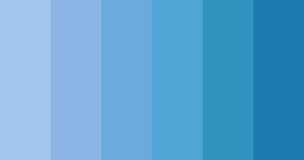 Download light blue sky color palette PNG image (landscape)