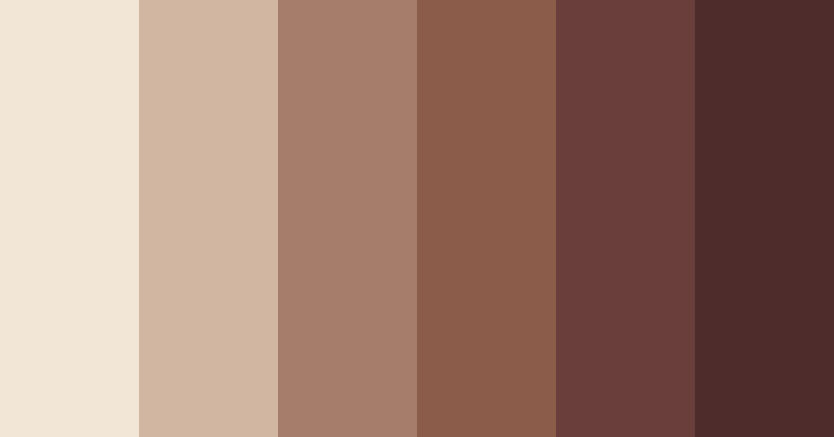 Download muted brown color palette PNG image (landscape)