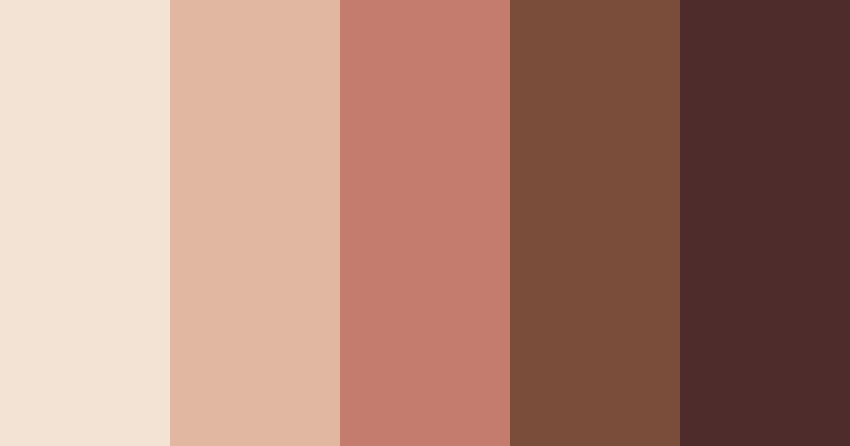 Download desert rose dreams color palette PNG image (landscape)