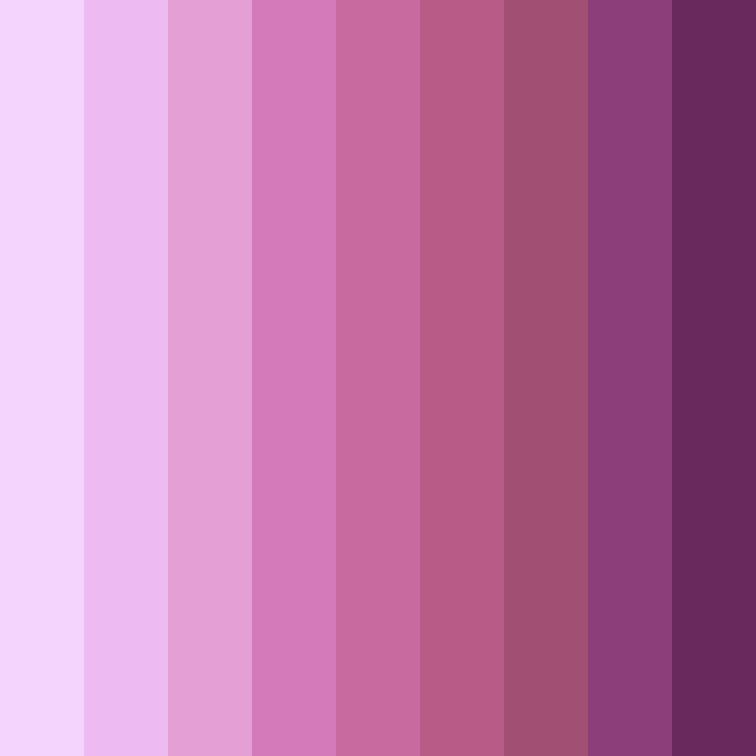 Download whimsical blossoms color palette PNG image (square)