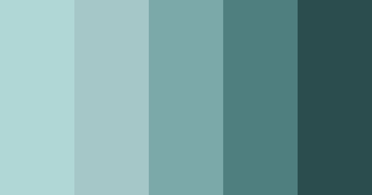 Download aqua gray serenity color palette PNG image (landscape)