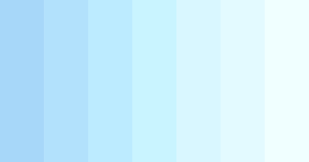 Download crystal sky serenity color palette PNG image (landscape)