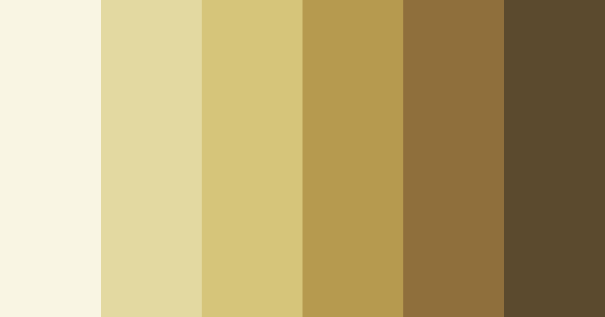 Download golden haven color palette PNG image (landscape)