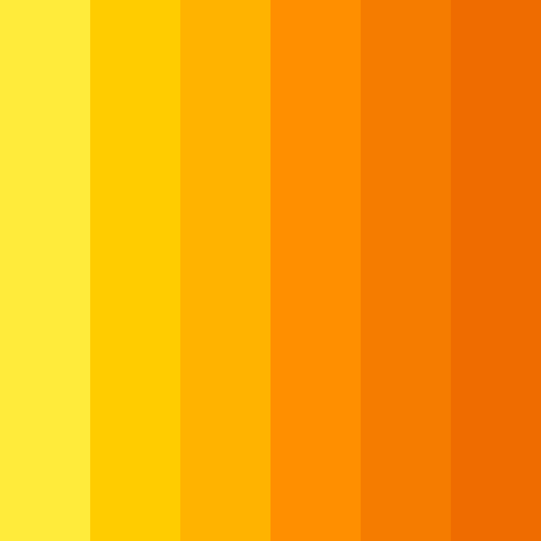 Download sunset sorbet color palette PNG image (square)