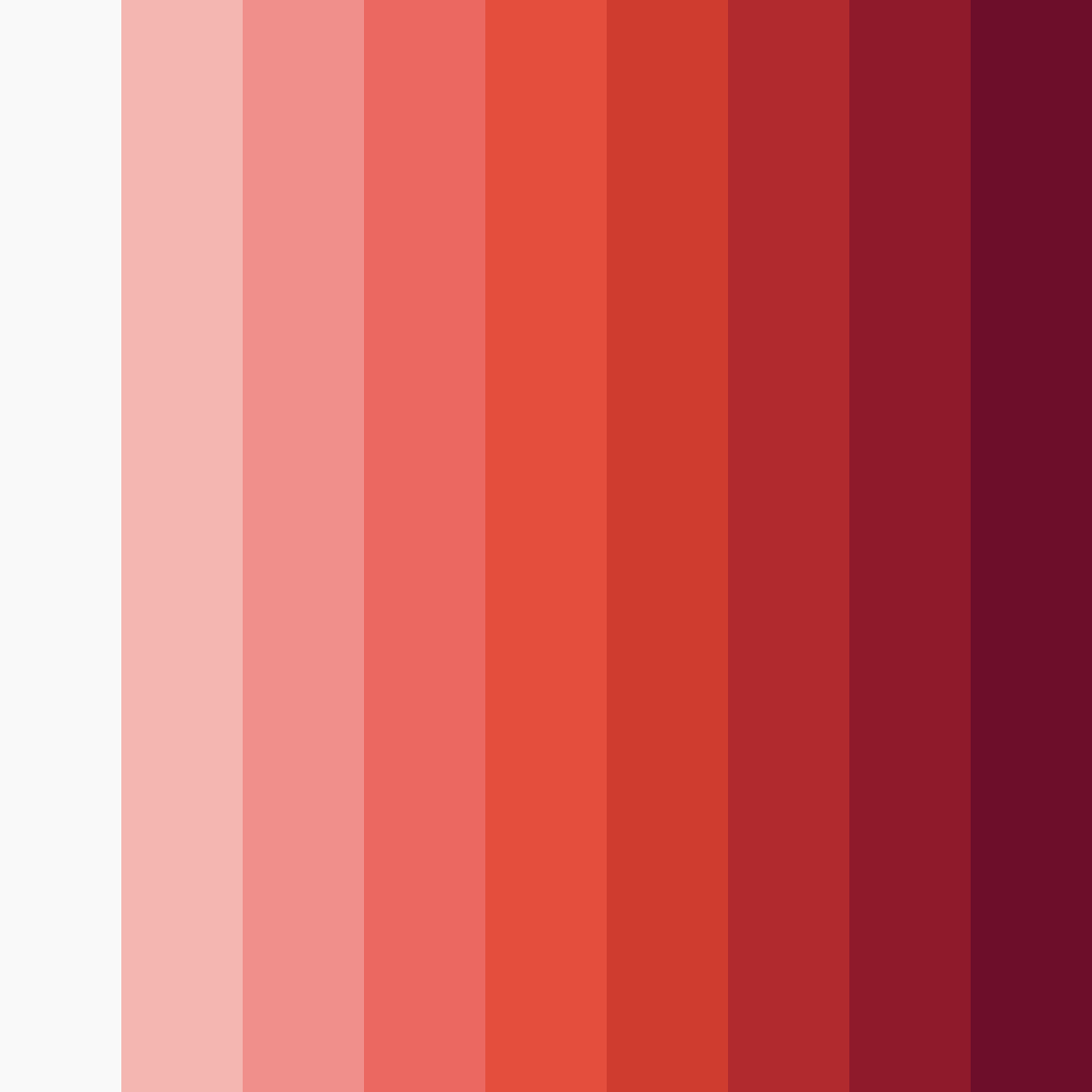 Download red apple color palette PNG image (square)