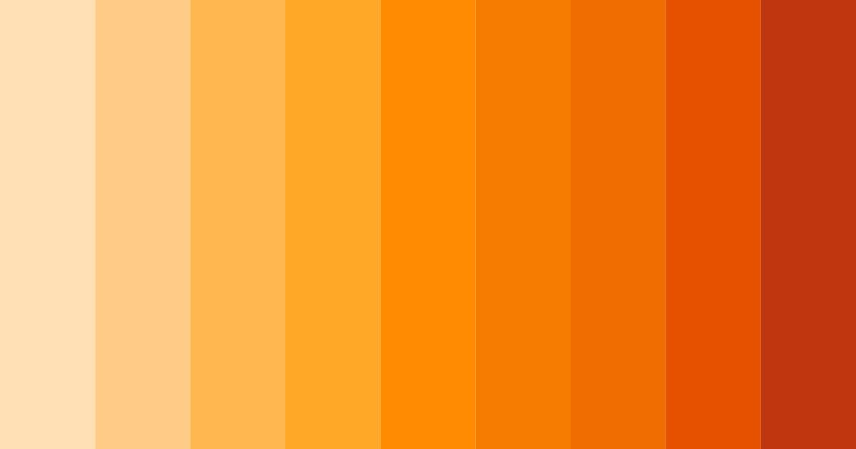 Download sunny citrus delight color palette PNG image (landscape)