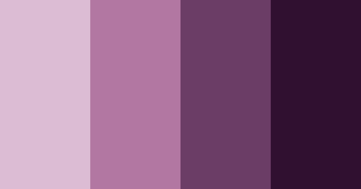 Download mystic amethyst haze color palette PNG image (landscape)