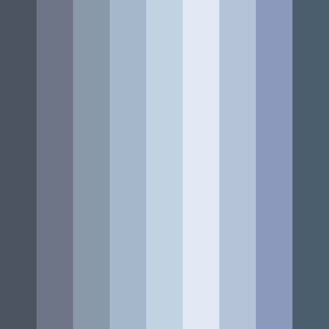 Download whispers of dusk color palette PNG image (square)