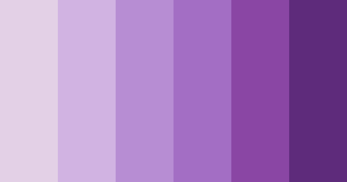 Download lavender dreams color palette PNG image (landscape)