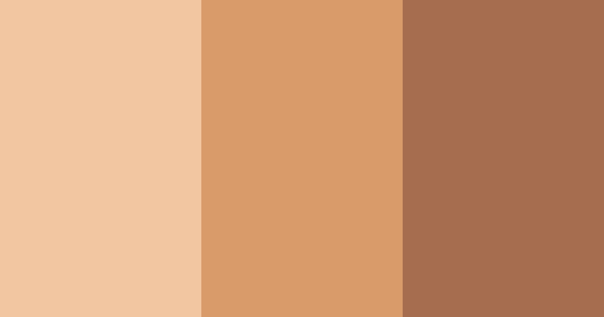Download teddy brown color palette PNG image (landscape)