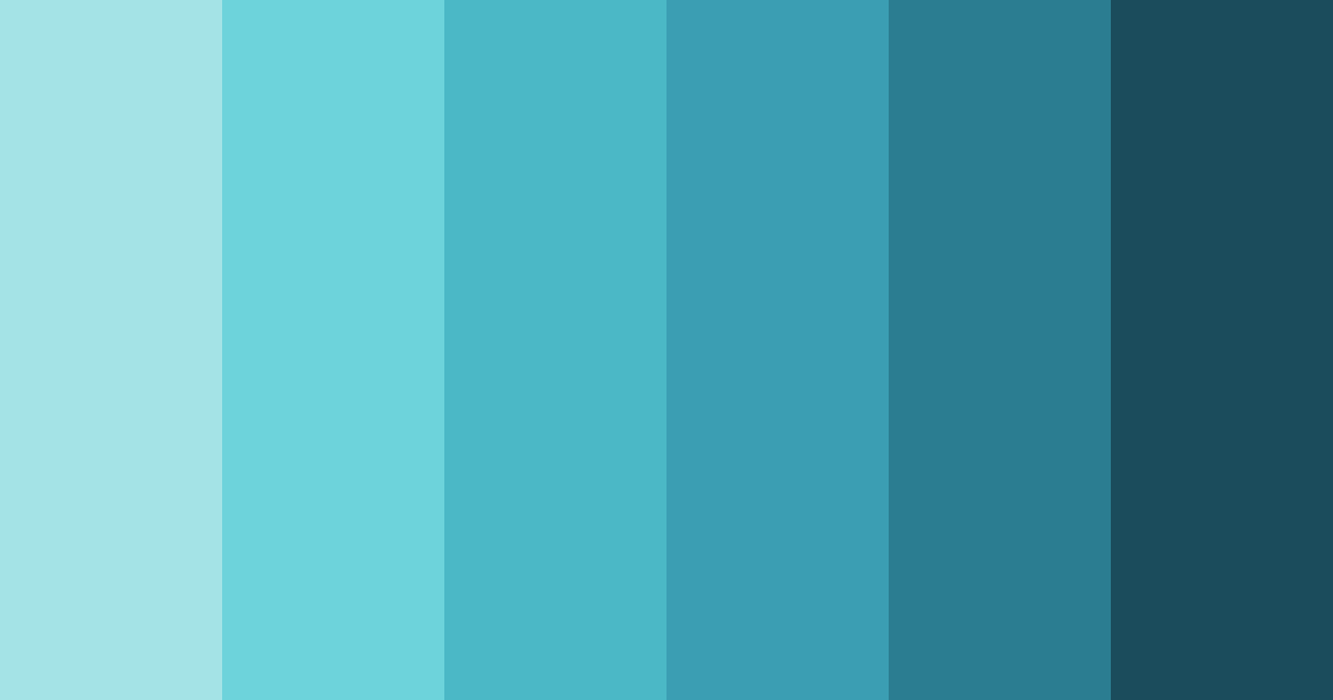 Download oceanic serenade color palette PNG image (landscape)